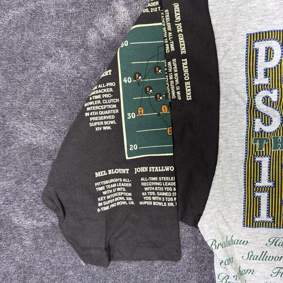 Steelers Dynasty Vintage Long Gone 1993 Long Sleeve Shirt Large NWT Graphic - Picture 12 of 16